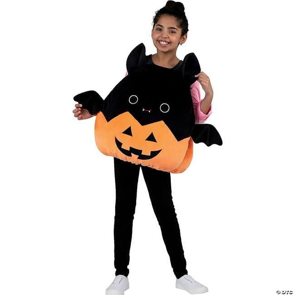 Squishmallows Emily The Bat Pumpkin Halloween Costume One Size Fits Most‎ 6+